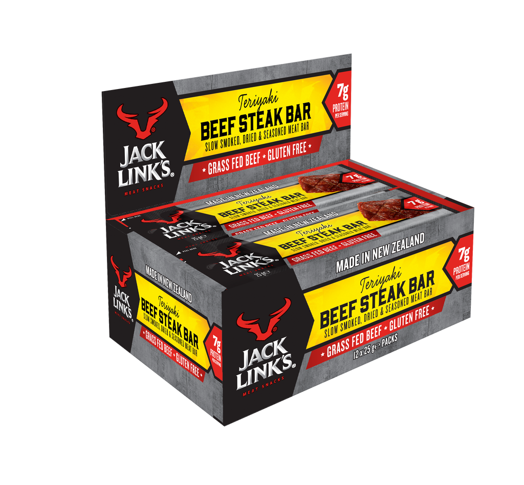 Teriyaki Beef Steak Bar 25g | 12 Pack