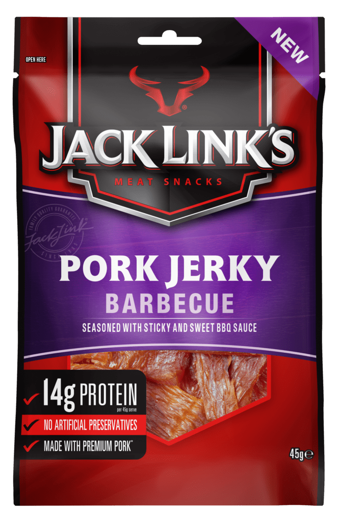 BBQ Pork Jerky 45g (Pack of 10)