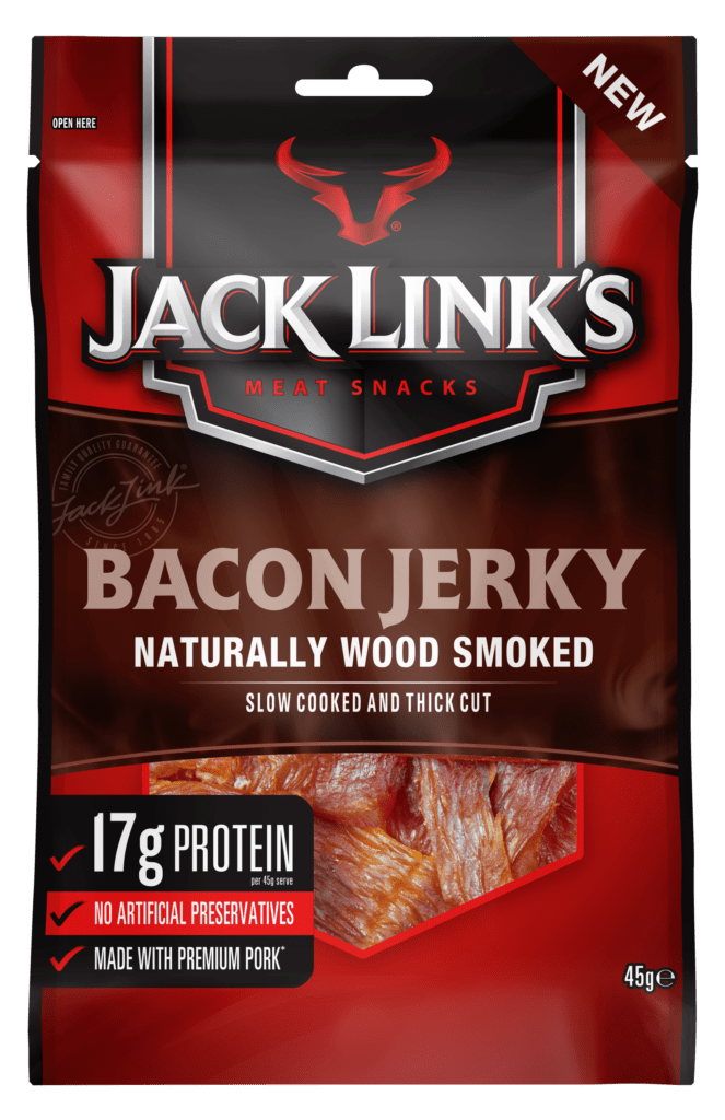 Bacon Pork Jerky 45g (Pack of 10)