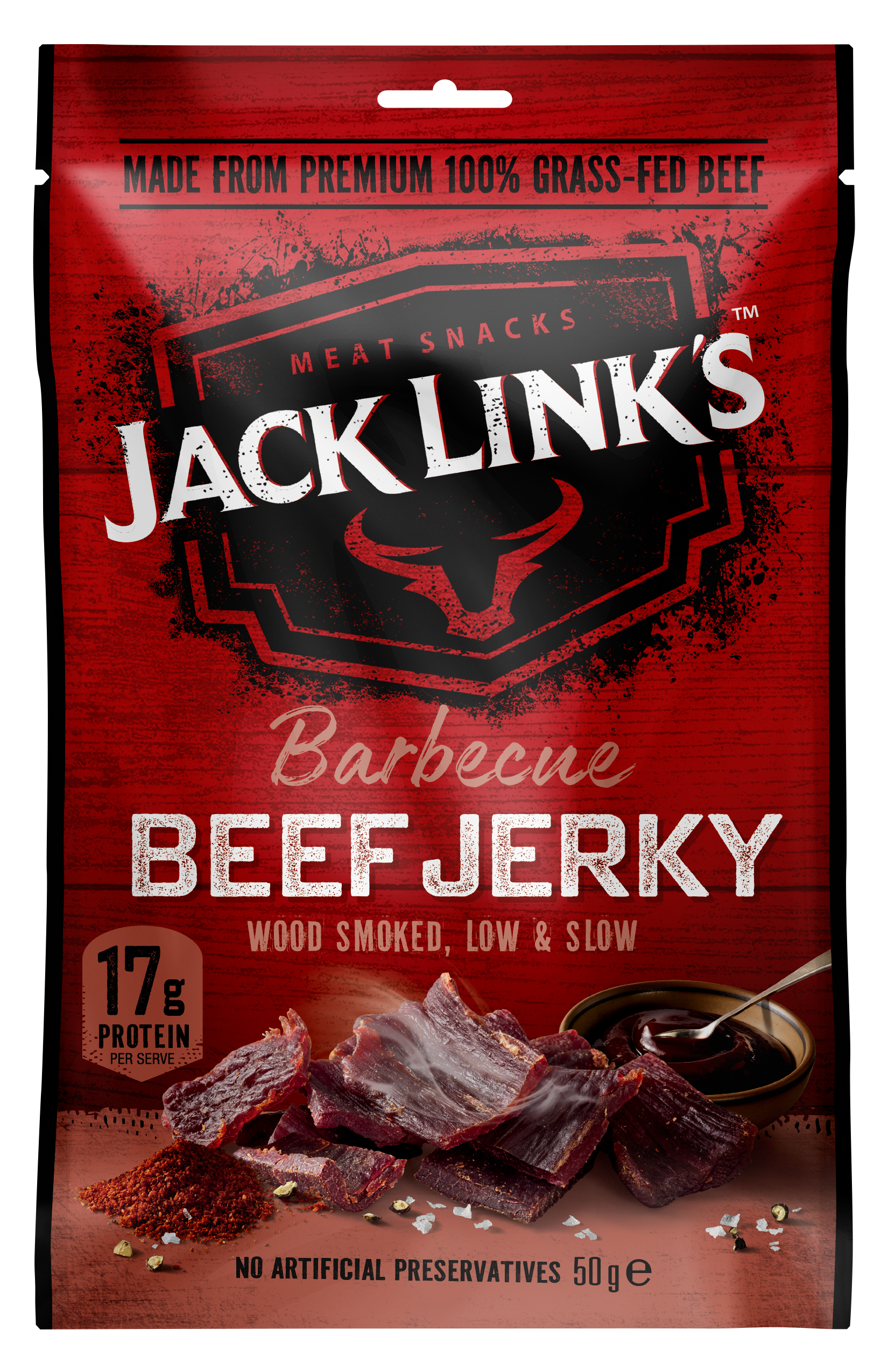 Barbecue Beef Jerky 50g (Pack of 10)