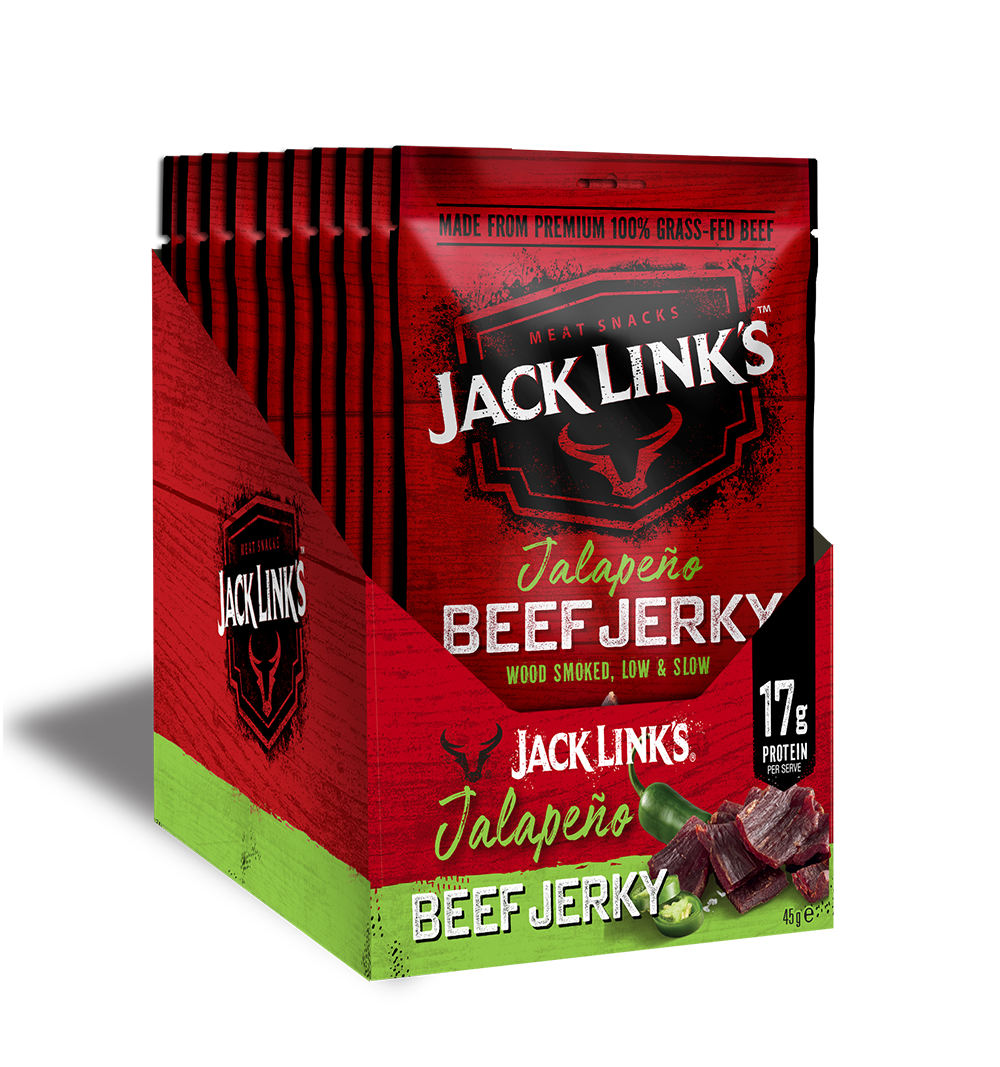 Jalapeno Beef Jerky 45g | 10 Pack