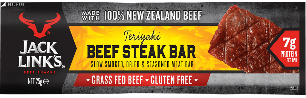 Teriyaki Beef Steak Bar 25g | 12 Pack